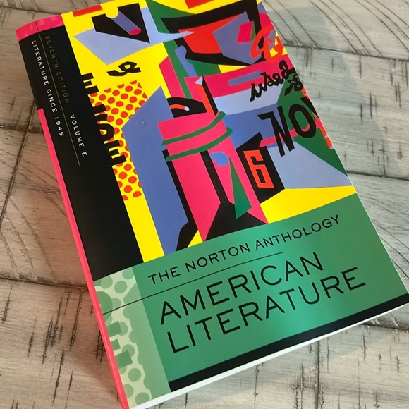 W. W. Norton Other - The Norton Anthology of American Literature Book Softcover Volume E EUC